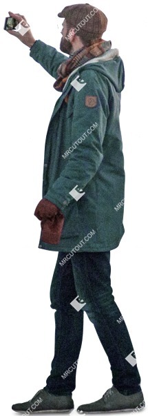 Mature adult man taking photos png people (2982)