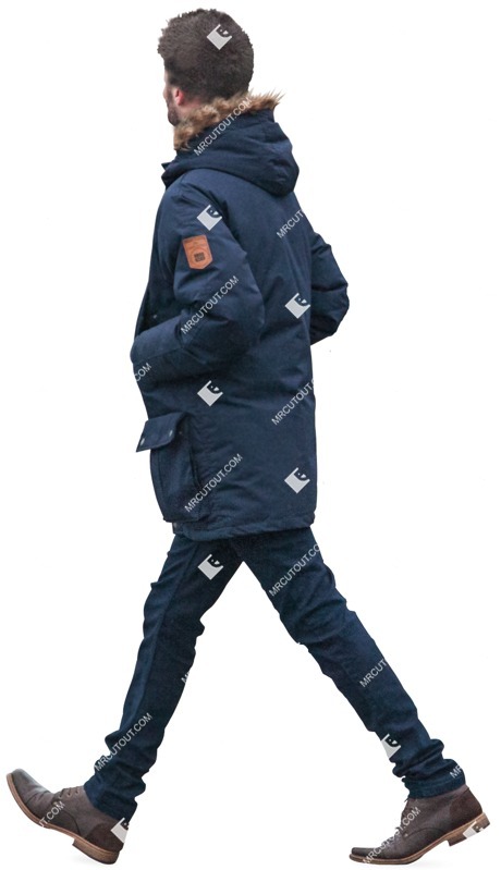 Mature adult man walking human png (2871)