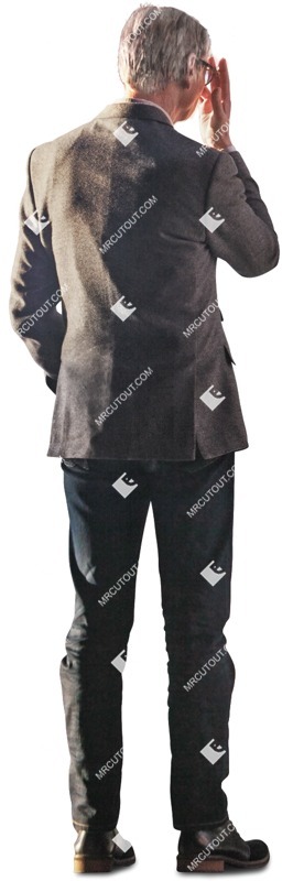 Middle age man standing people png (2890)