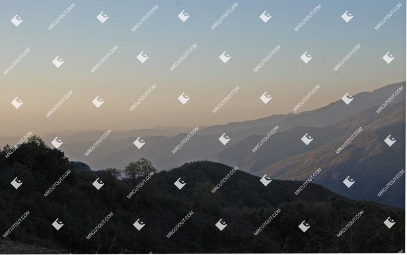 Mountains cut out background png (6337)