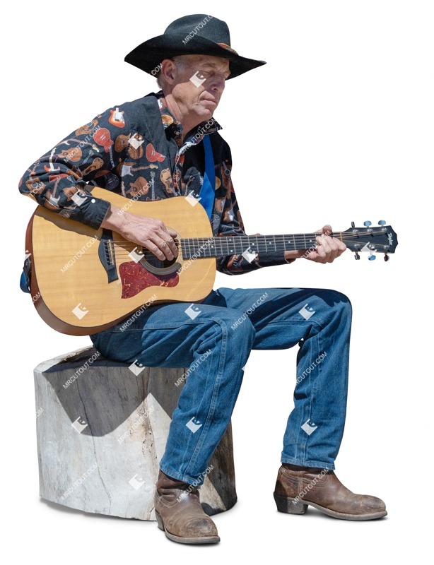Musician on a party people png (19197)