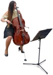 Musician sitting people png (5322) - miniature