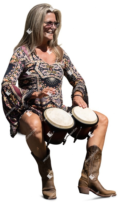 Musician sitting person png (15248)