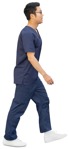 Nurse walking  (14048) - miniature