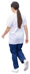 Nurse walking person png (12663) - miniature