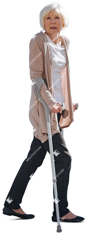 Patient walking people png (3657)