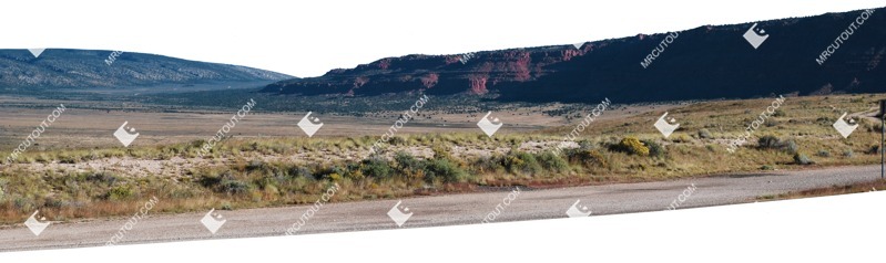 Road field rocks rocks png foreground cut out (6368)