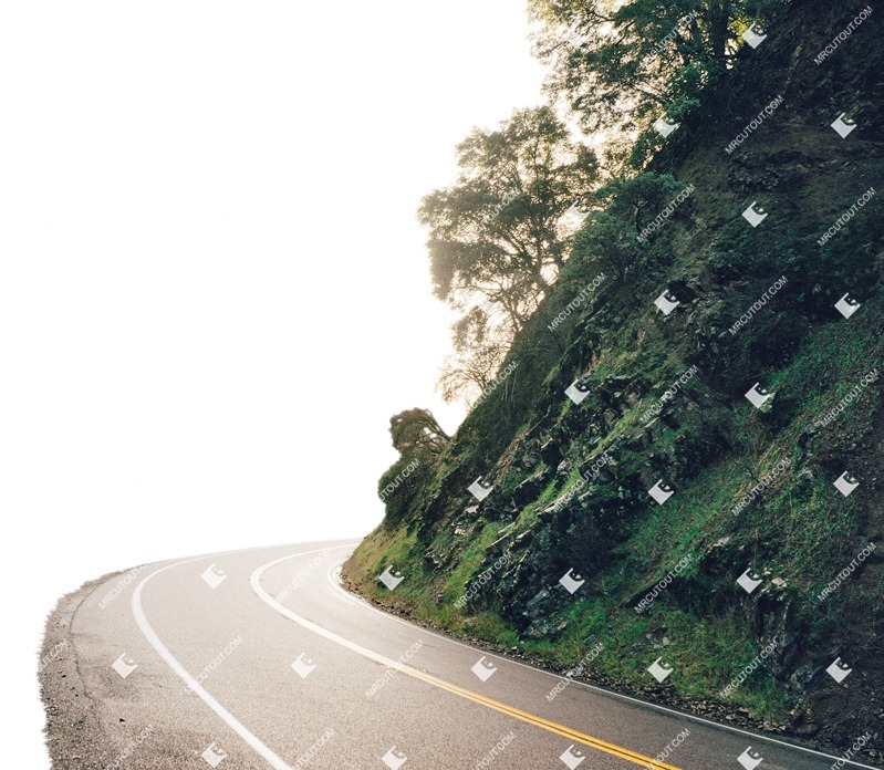 Road rocks cut out foreground png (6868)