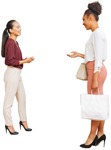 Salesman with clients people png (4632) - miniature