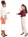 Salesman with clients person png (5068) - miniature