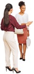 Salesman with clients person png (5069) - miniature