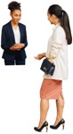 Salesman with clients photoshop people (5198) - miniature
