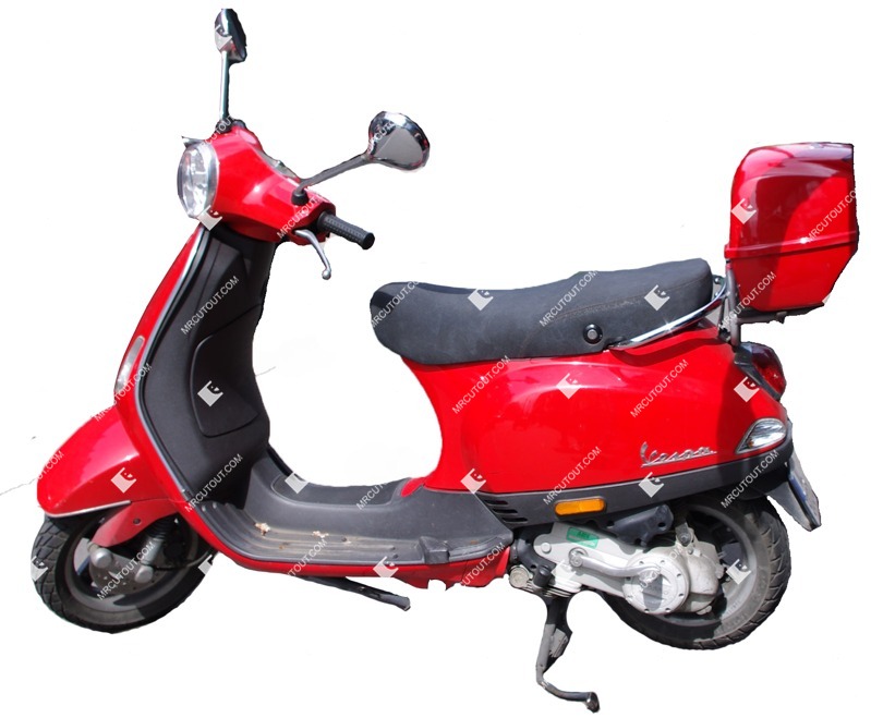 Scooter png vehicle cut out (584)