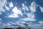 Sunny blue sky for photoshop (8117) - miniature