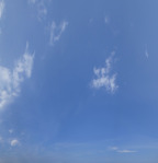 Sunny blue sky for photoshop (11029) - miniature