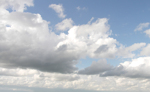 Sunny clouds photoshop sky (1165) - miniature