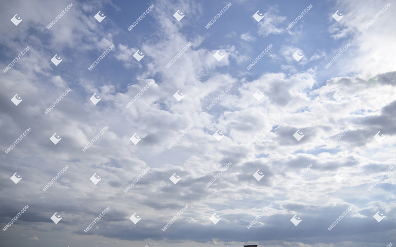 Sunny clouds photoshop sky (1299)