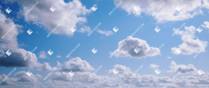 Sunny clouds photoshop sky (7865)