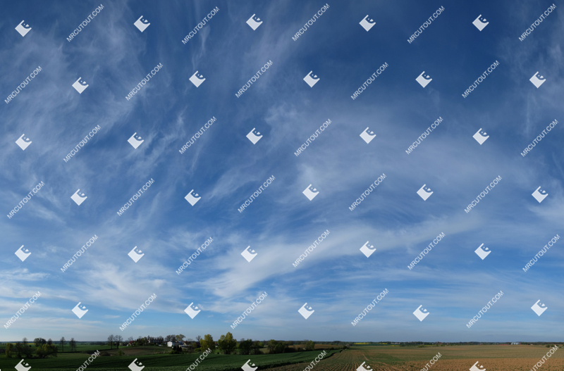 Sunny clouds sky cut out (7936)