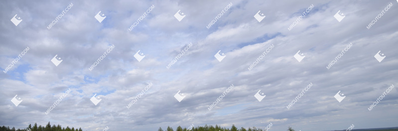 Sunny clouds photoshop sky (9464)