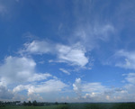 Sunny clouds photoshop sky (10850) - miniature
