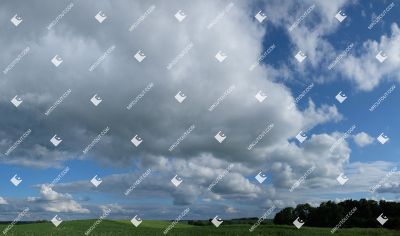 Sunny clouds photoshop sky (10967)