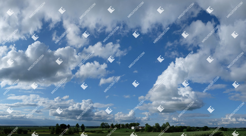 Sunny clouds photoshop sky (10692)