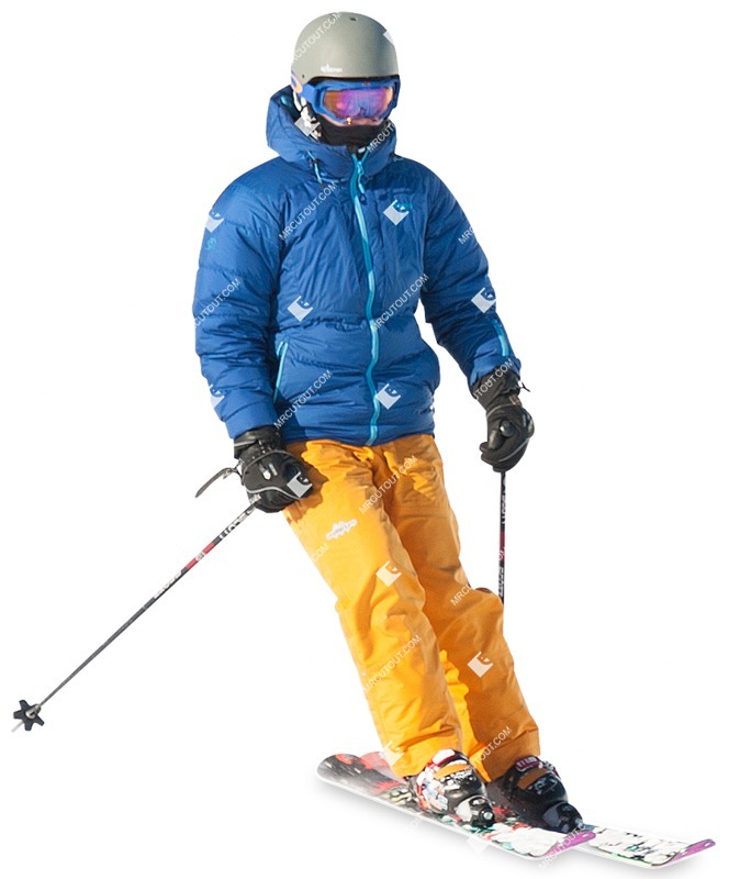 Teenager skiing person png (2803)