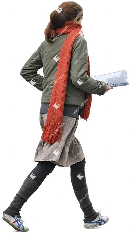Teenager walking people png (3454)