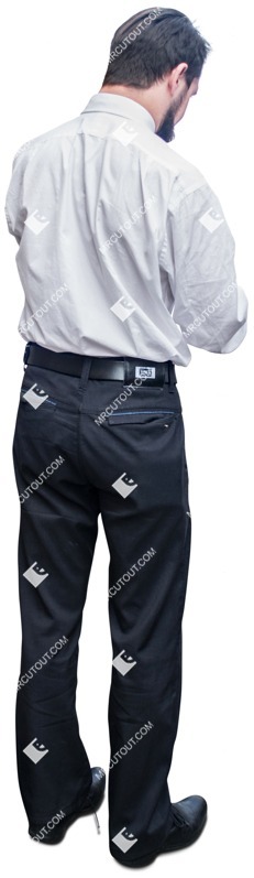 Waiter on a party person png (4705)
