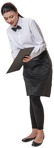 Waiter standing png people (4154) - miniature