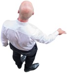 Waiter standing people png (4502) - miniature