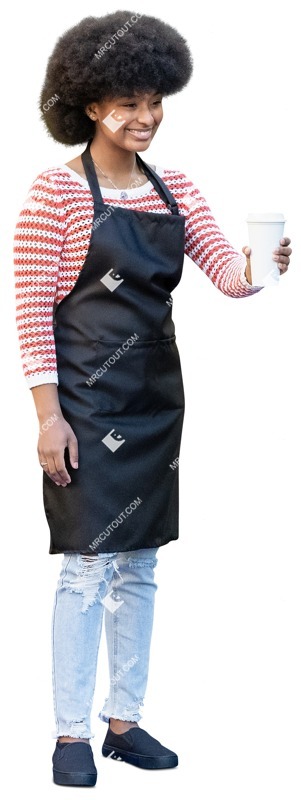 Waiter standing people png (11416)