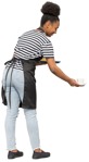 Waiter standing person png (11870) - miniature