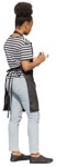 Waiter writing person png (11868) - miniature