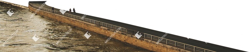 Water road cut out foreground png (7357)