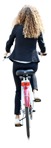 Woman cycling people png (8100) - miniature