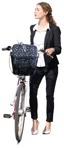 Woman cycling people png (8424) - miniature