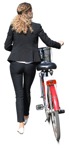 Woman cycling people png (8427) - miniature