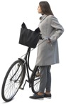 Woman cycling people png (9893) - miniature