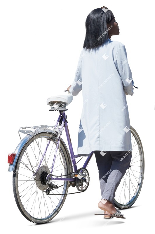 Woman cycling human png (16643)
