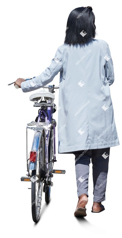 Woman cycling human png (16644)