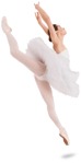 Woman dancing cut out people (5075) - miniature