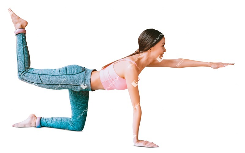 Woman doing yoga person png (8135)