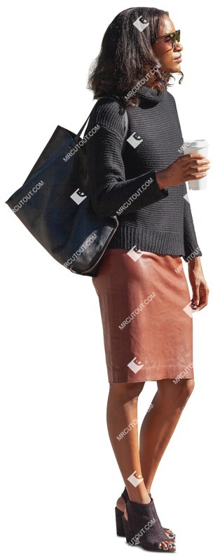 Woman drinking coffee people png (9594)