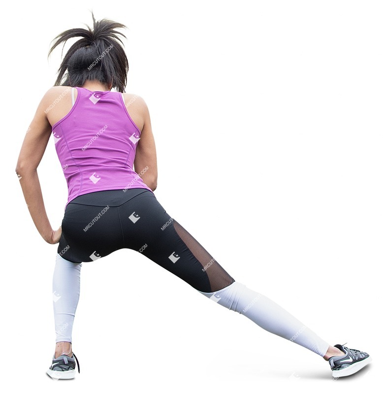 Woman exercising png people (11915)