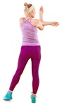 Woman exercising human png (5780) - miniature