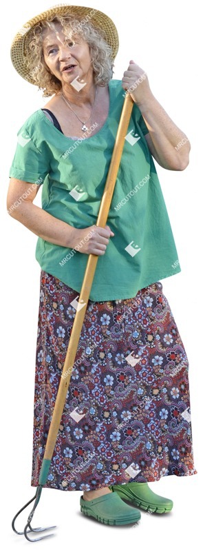 Woman gardening person png (3507)