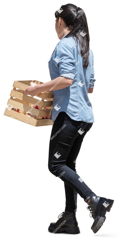 Woman gardening people png (19516)