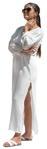 Woman in a swimsuit standing people png (13313) | MrCutout.com - miniature